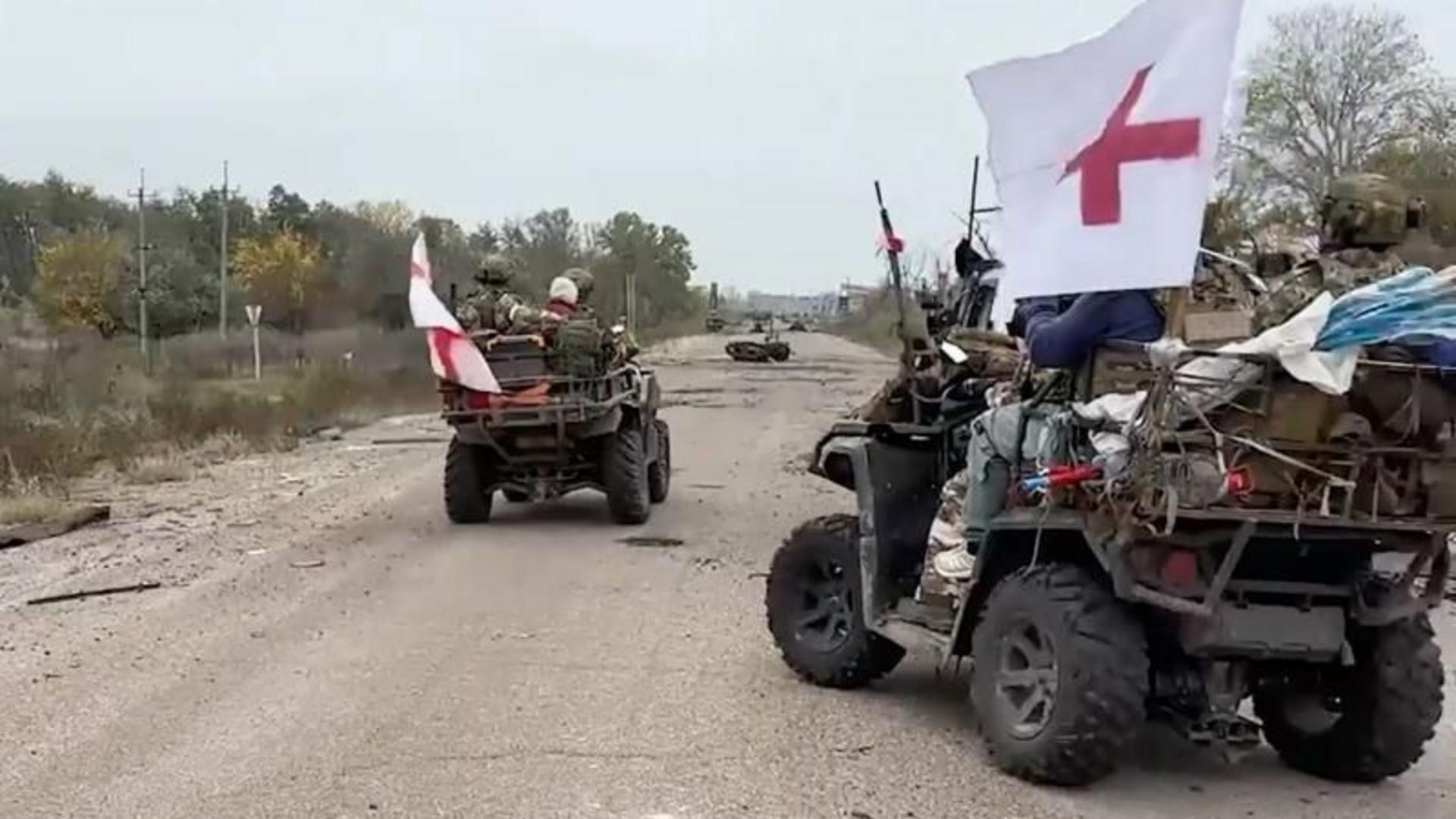 Residents leave devastated Russian-occupied Oleshky as evacuation corridor opens